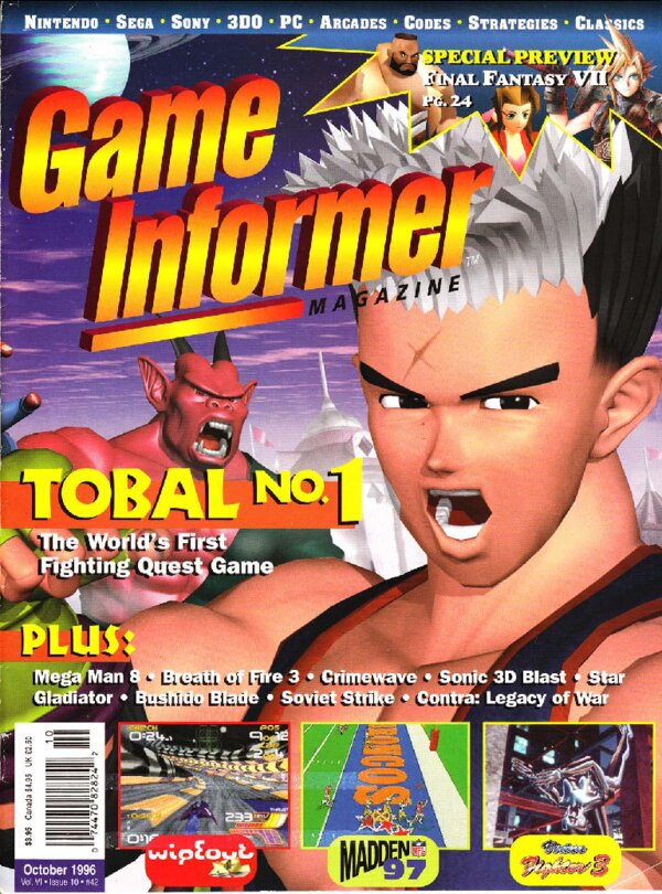 Game Informer Issue 42 (October 1996) cover